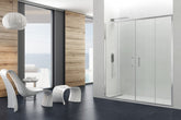 Mampara de Ducha PRESTIGE SPAZIO - 2 FIJOS + 2 CORREDERA - BañoClick